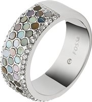 Anillo Fossil Mujer in Acero JF02313040 - JF02313040